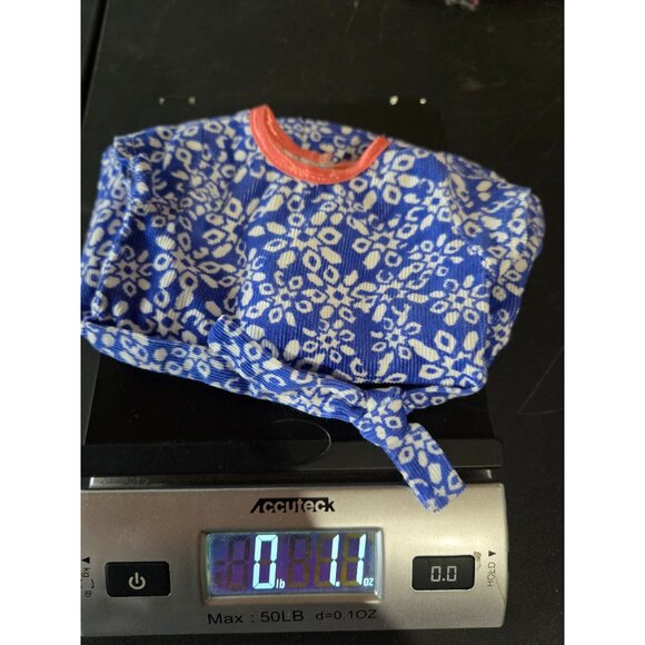 American Girl Truly Me Floral Print Corduroy Dress for 18 inch Doll Play Toy - Picture 5 of 5